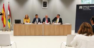 El Palacio de Justicia de La Rioja acoge el curso para la Unificación de Criterios Jurisprudenciales’ 